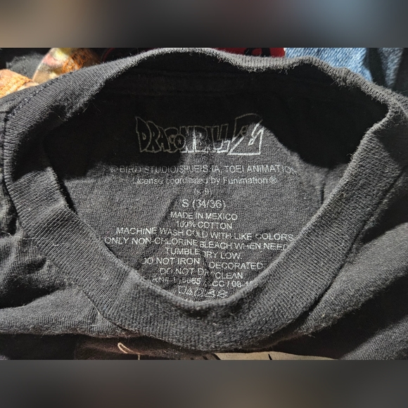 Vintage Dragon Ball Z (DBZ) Goku Shirt - Men's Small NWOT - Picture 3 of 3